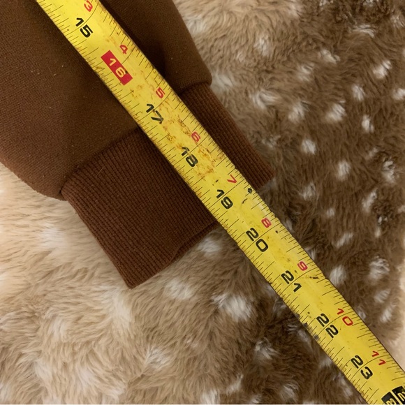 Brown Zip-Up Hoodie - Picture 8 of 8